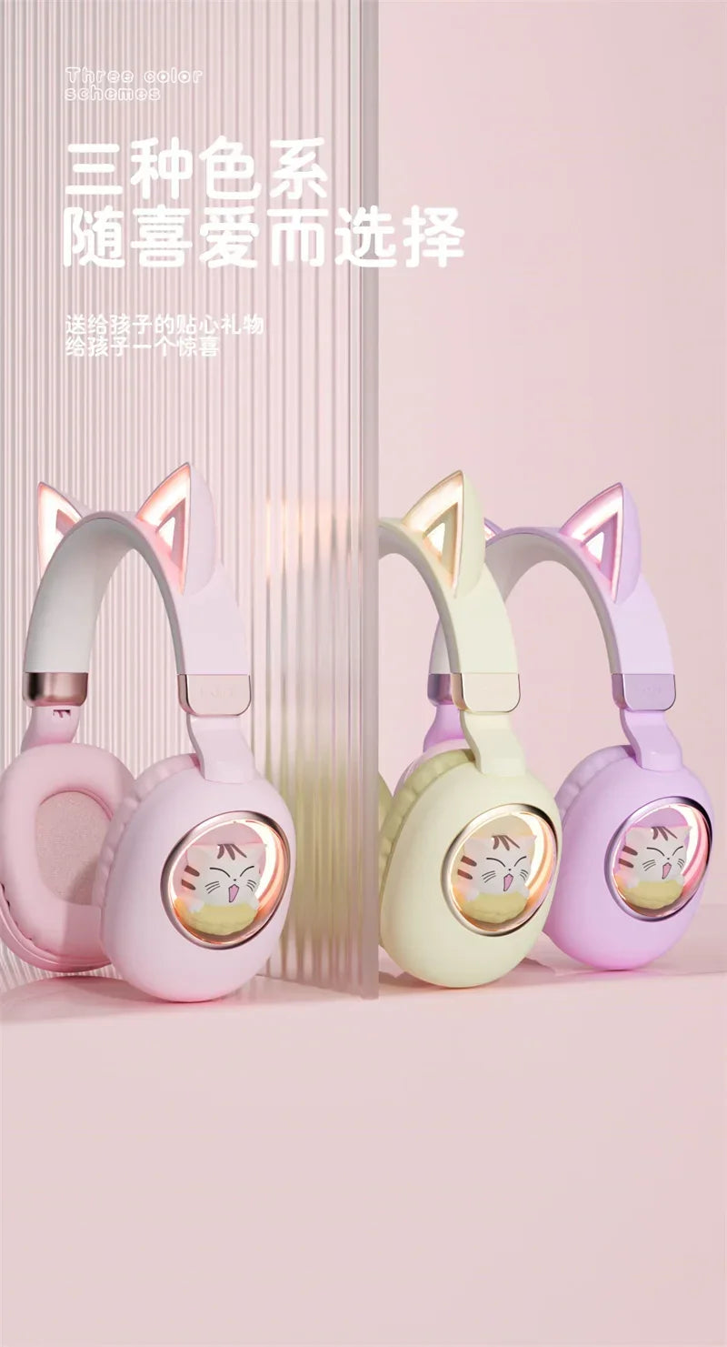 Gw002 Bluetooth Lighting Cat Ear Headphones Mic Cute - Home & Garden > Lighting | Bluetooth Smart (View 17)