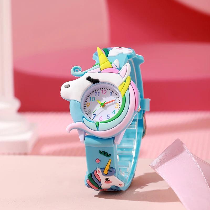 2024 New Lovely Silicone Band Kids Watches Boys Girl Watche - Unik Store