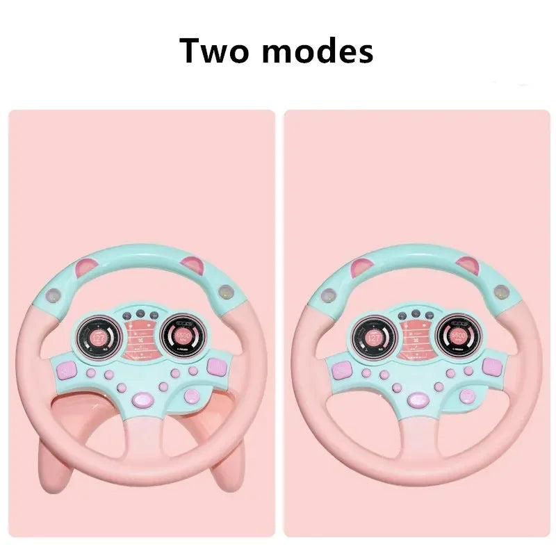 Eletric Simulation Steering Wheel Toy Light Sound Baby - Home & Garden > Lighting | Collar (View 4)
