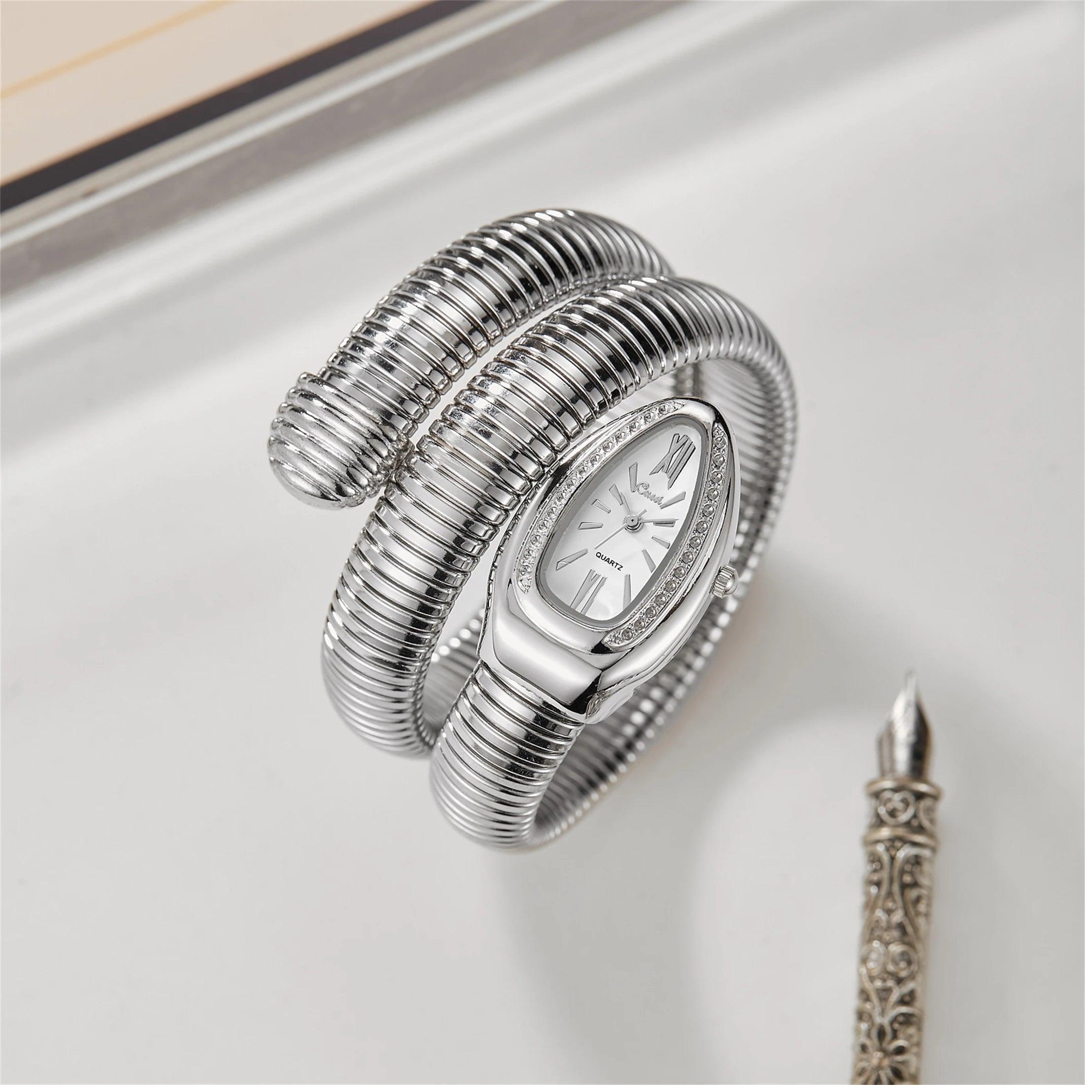 Fashion avantgarde Snake Watches for Women - Unik Store