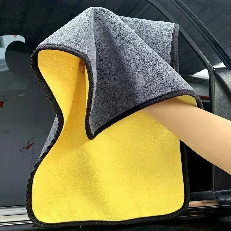Thick Microfiber Car Cleaning Towels Soft | Adapter - Product | Microfiber Thick (View 2)