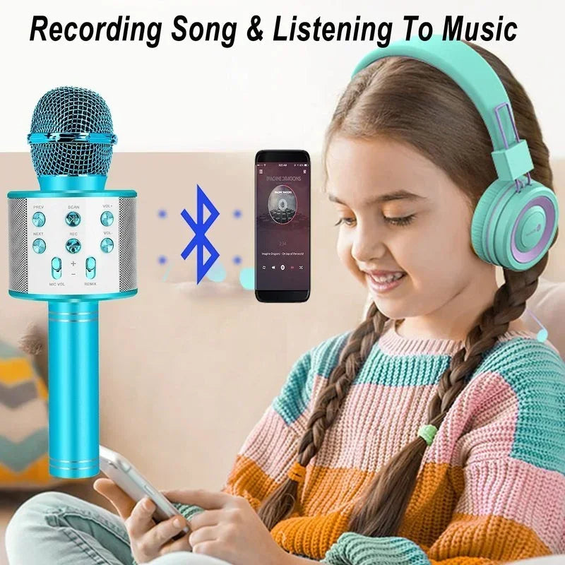 Fun Toys for 4-15 Year Old Girls Handheld Karaoke