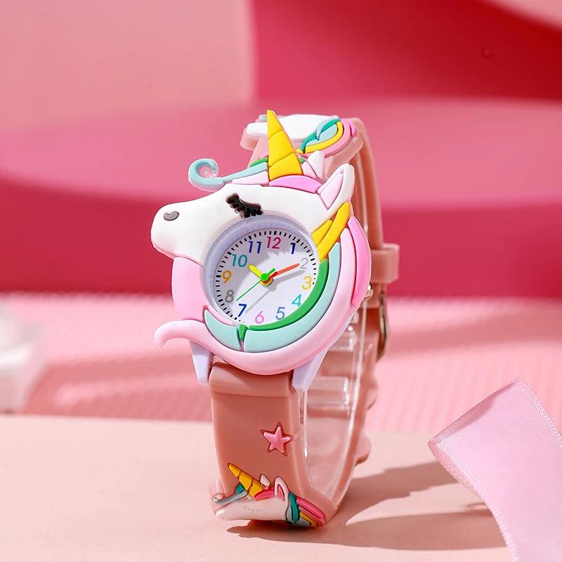 2024 New Lovely Silicone Band Kids Watches Boys Girl Watche - Unik Store
