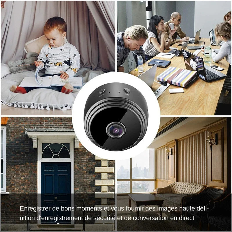 A9 WiFi Mini Camera HD 1080p Wireless Video Recorder Voice Recorder Security Monitoring Camera Smart Home For Infants And Pets