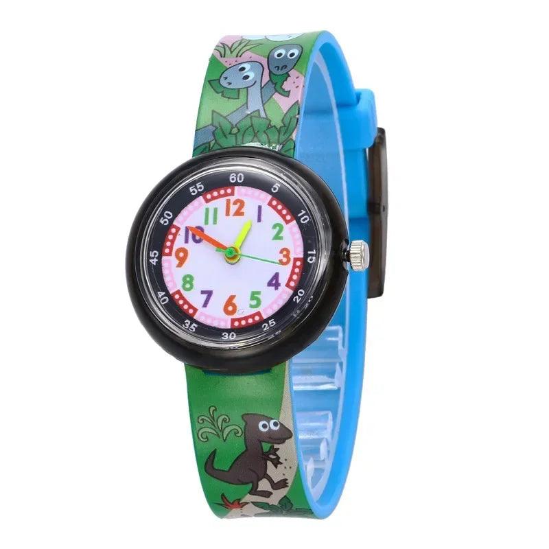 kids quartz watches for student boys girls clock - Unik Store