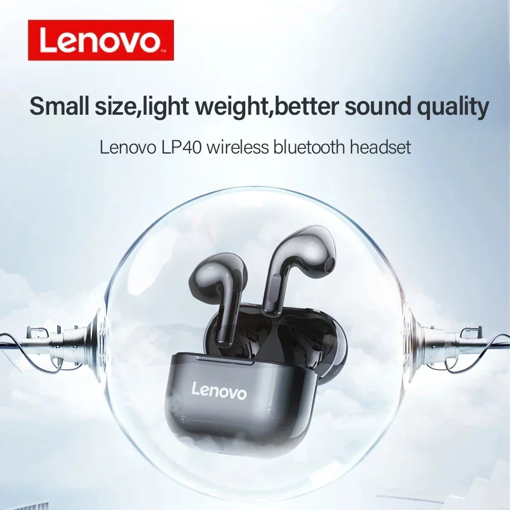 Original Lenovo Lp40 Prolp40 Tws Earphones | Holder - Uncategorized | 4040 Bluetooth (View 5)