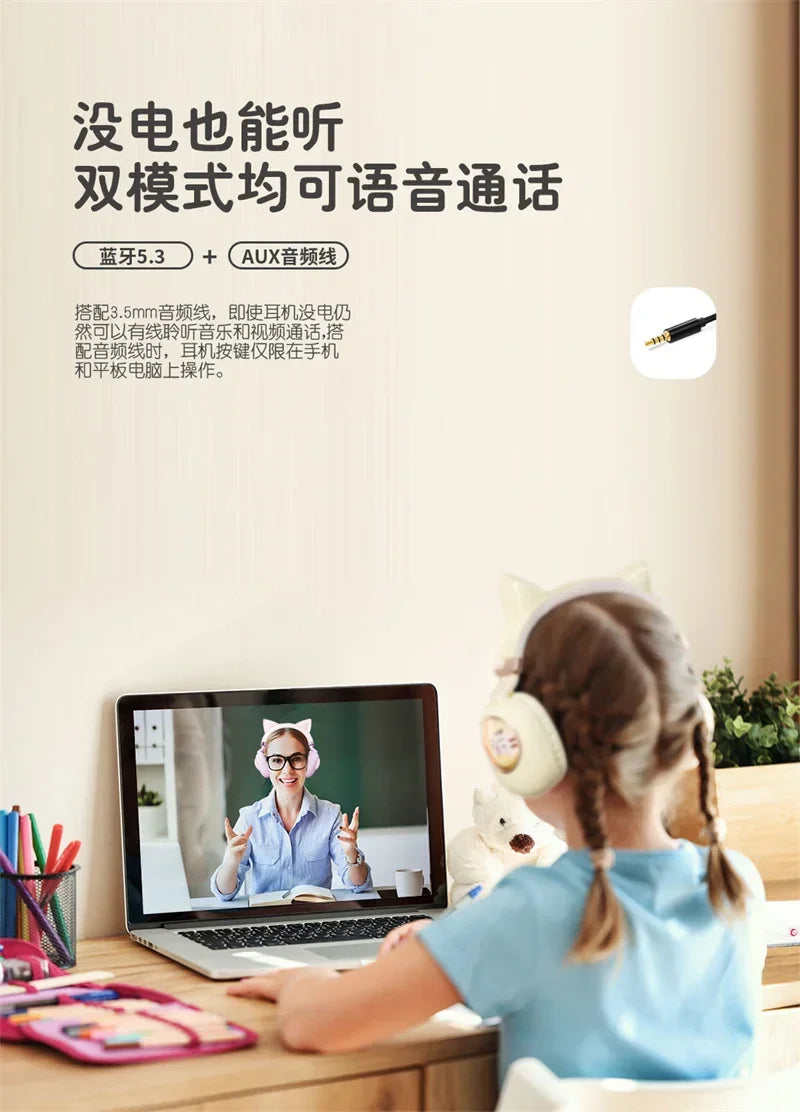 Gw002 Bluetooth Lighting Cat Ear Headphones Mic Cute - Home & Garden > Lighting | Bluetooth Smart (View 13)