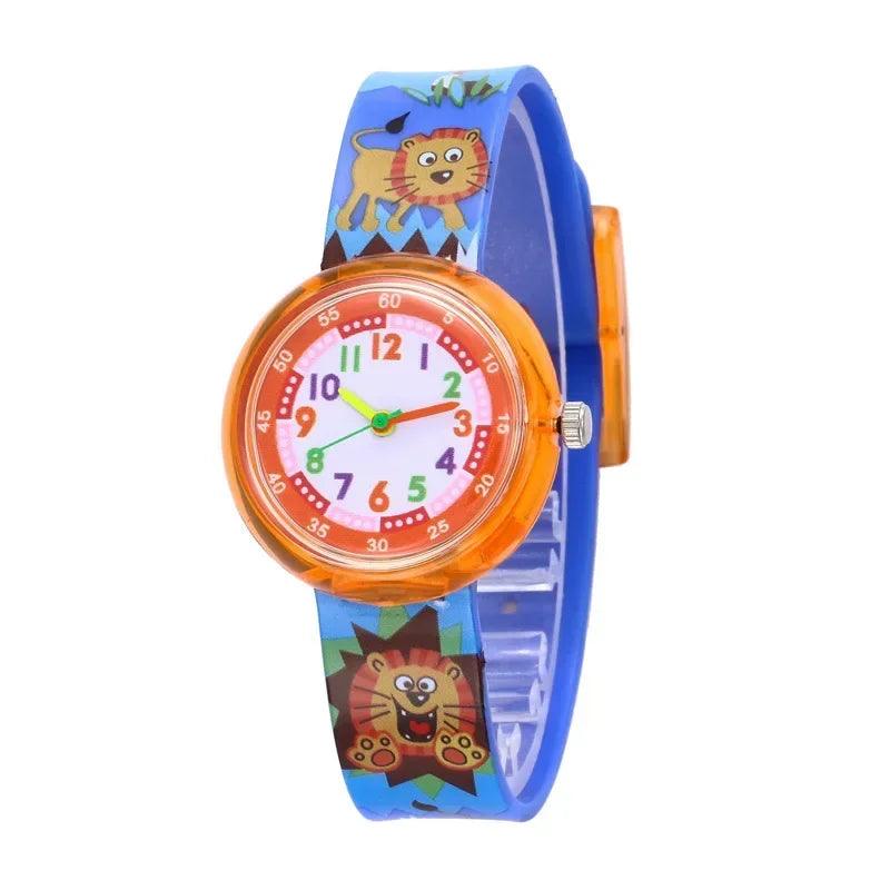 kids quartz watches for student boys girls clock - Unik Store