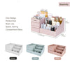 Makeup Organizer for Vanity Bathroom Desktop Cosmetics Storage Box