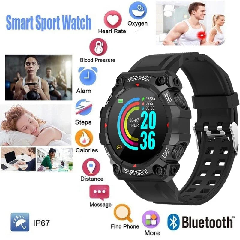 Smartwatch Y56 for men | outdoor sports | BT call | heart rate monitor | waterproof