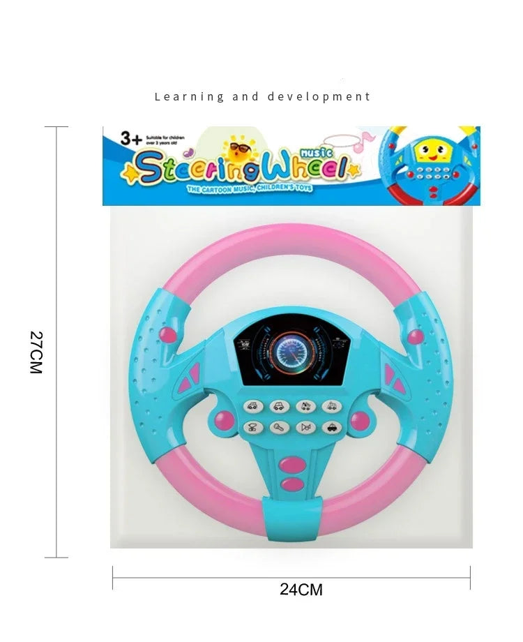 Eletric Simulation Steering Wheel Toy Light Sound Baby - Home & Garden > Lighting | Collar (View 19)