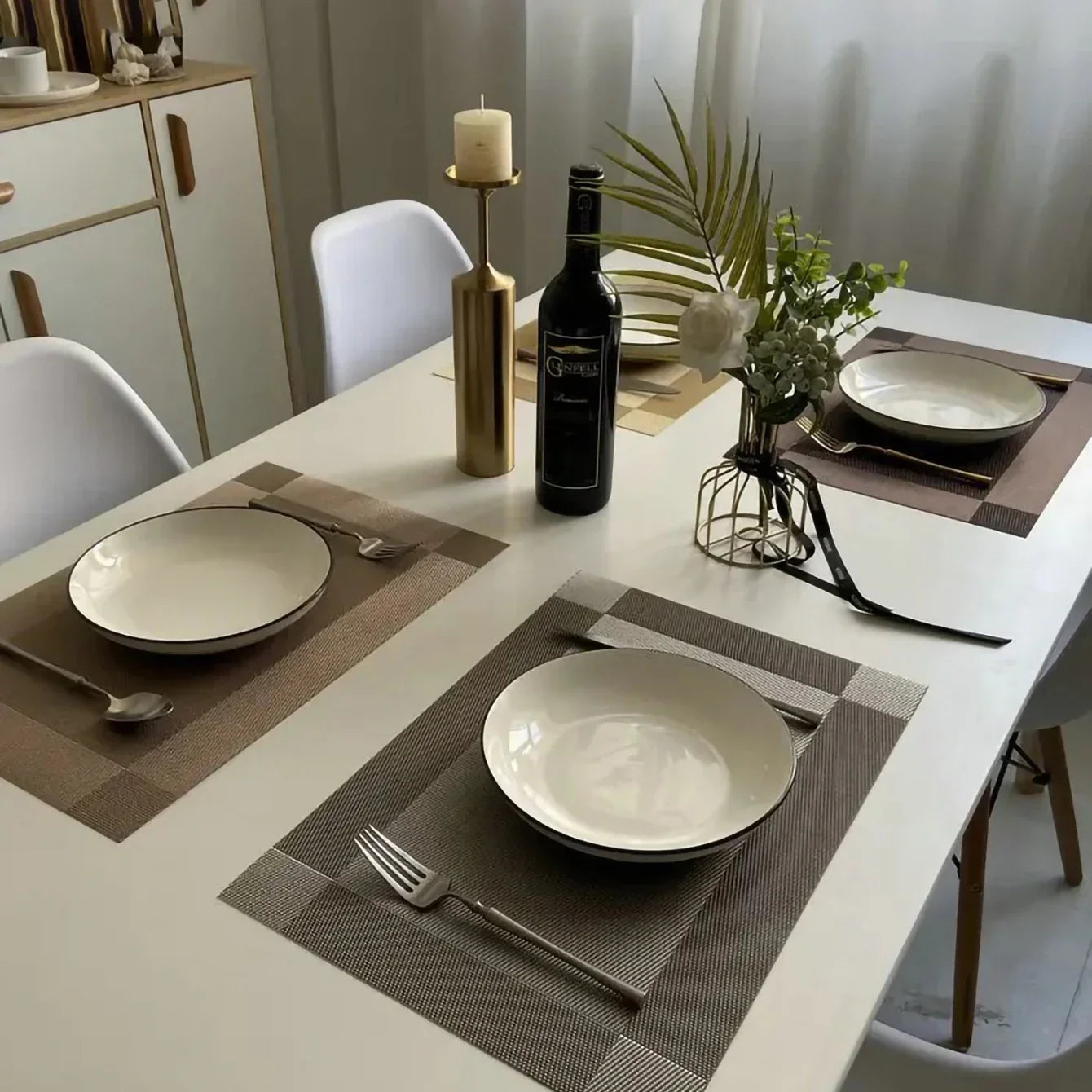 Style Western Dinner Mat Pvc Placemat Hotel Heat Proof - Product | European Plastic