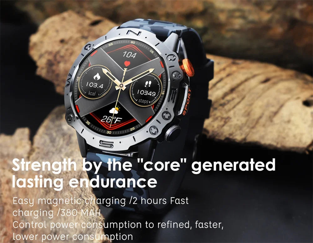 Watch K59 Amoled Display Bt Call | 360mah Smart - Home & Garden > Lighting | Accessory Bluetooth (View 10)