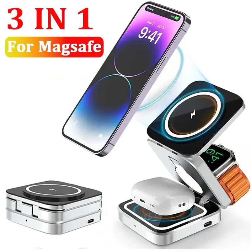 Charger Stand Iphone | Magnetic Wireless Gauge - Electronics > Power | Bluetooth Device