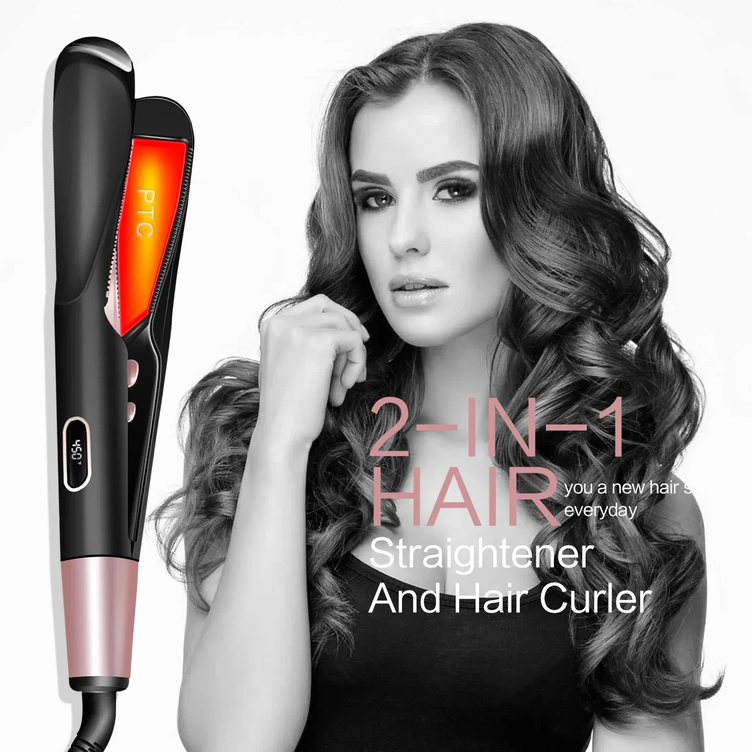 Hair Straightener Curler Twist Straightening | Holder - Uncategorized | Accessory Elegant (View 7)