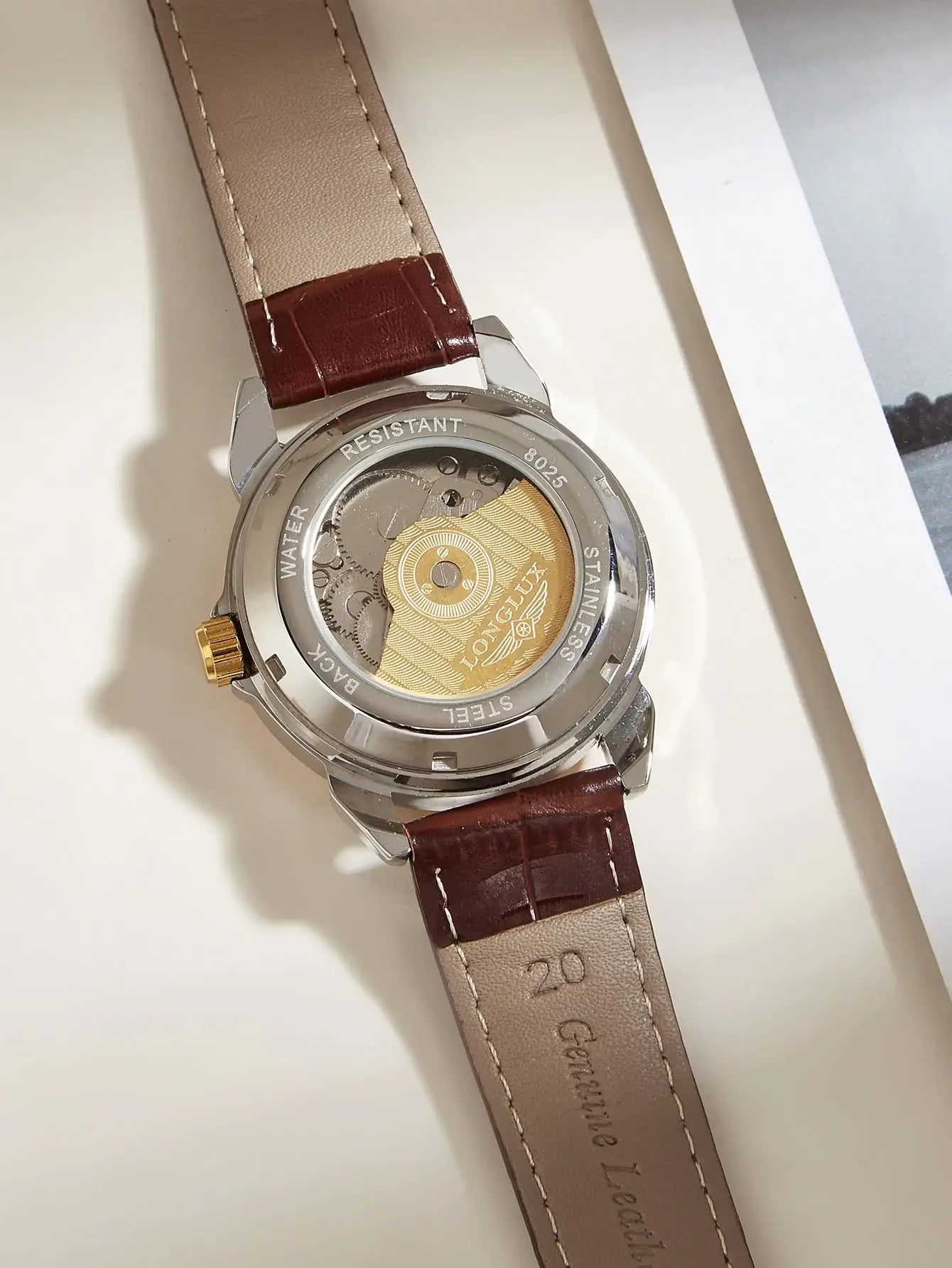 Longlux Automatic Man Watch Business Leisure | Holder - Apparel & Accessories > Jewelry > Watches | Automatic Elegant (View 5)