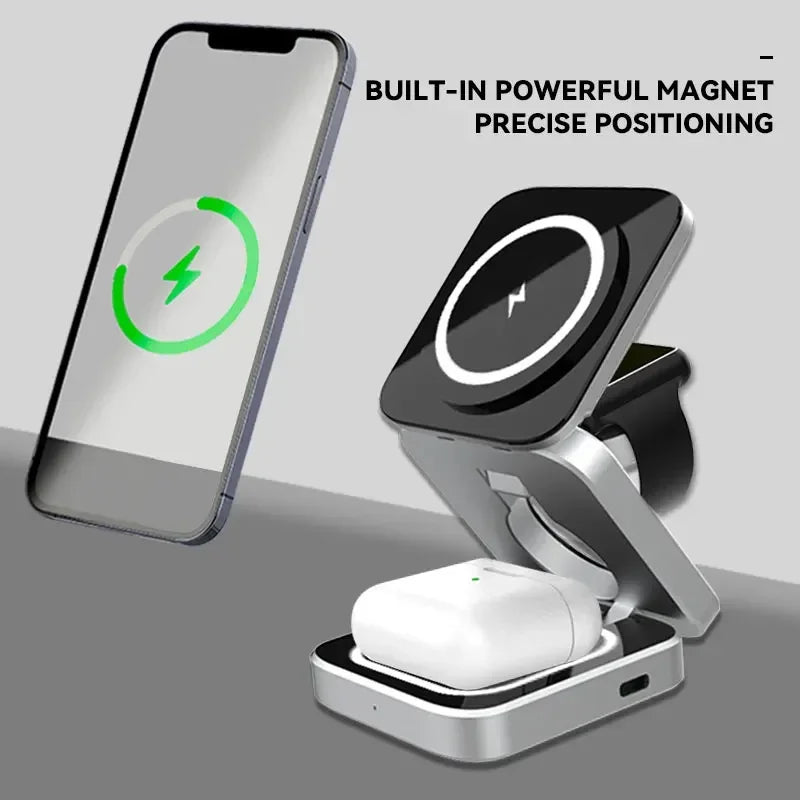 Charger Stand Iphone | Magnetic Wireless Gauge - Electronics > Power | Bluetooth Device (View 5)