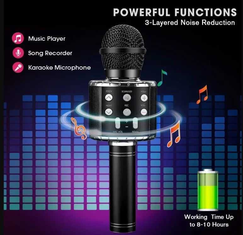 Fun Toys Year Old Girls Handheld Karaoke Microphone - Christmas Tree Skirts | Christmas Decorative (View 10)