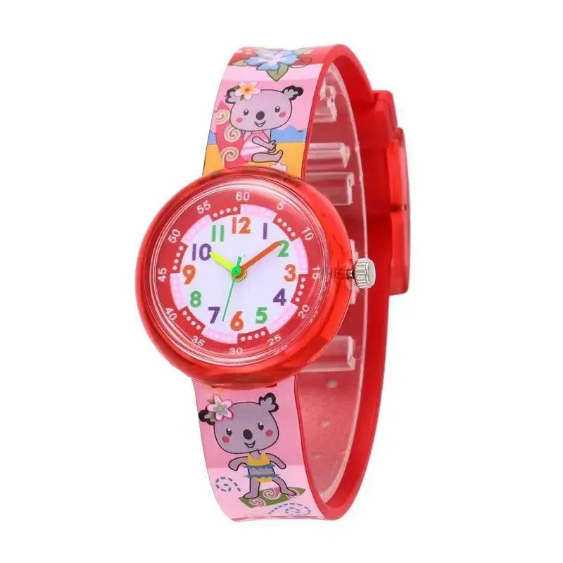 kids quartz watches for student boys girls clock - Unik Store
