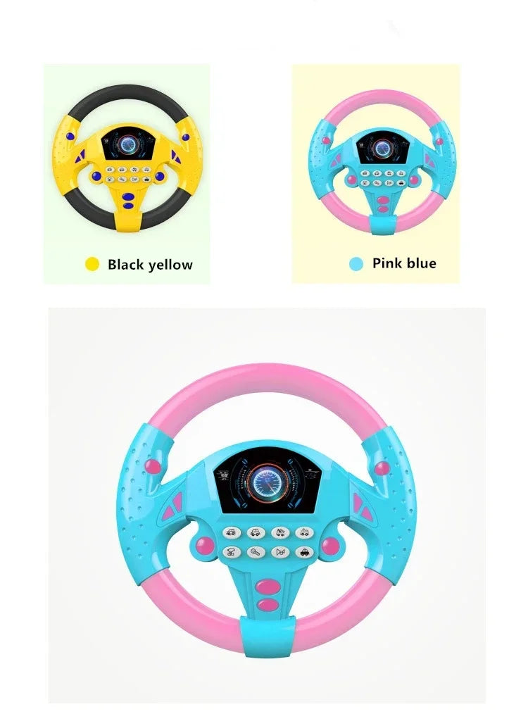 Eletric Simulation Steering Wheel Toy Light Sound Baby - Home & Garden > Lighting | Collar (View 17)