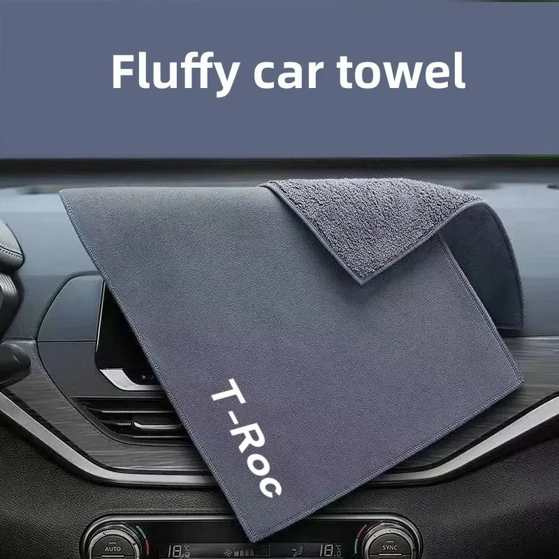 Double Sided Absorbent Car Wipe Cloth Interior - Car Wash Brushes | Absorbent Christmas