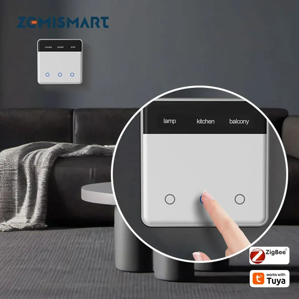 Zigbee Diy Name Switch Eu Type Display | Smart - Uncategorized | Christmas Decor