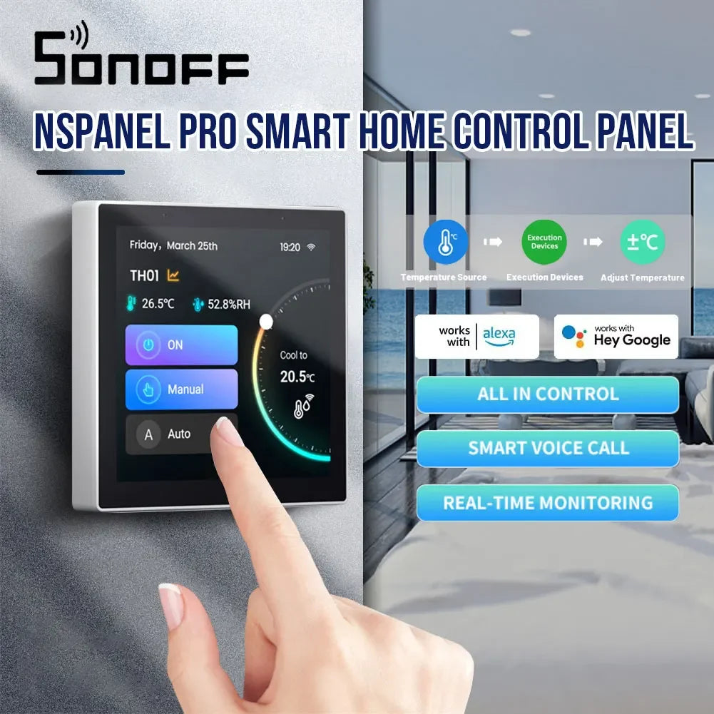 Sonoff Nspanel Home Control Panel | 86 Pro Smart - Uncategorized | Christmas Decor