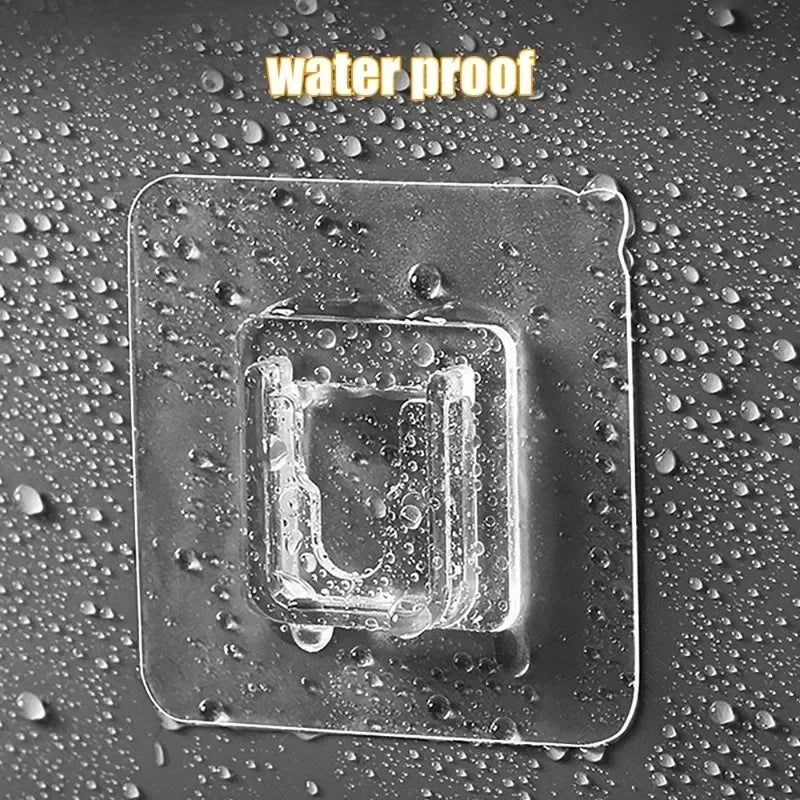 Double Sided Self Adhesive Hook Traceless Wall - Uncategorized | 2Pcs Adhesive (View 13)