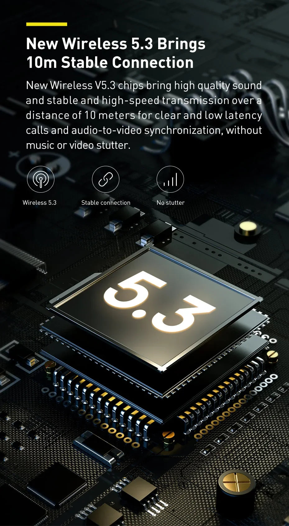 Baseus D02 Bluetooth Headphones Hifi Stereo Earphones - Wireless Bluetooth Headphones | Baseus D02 Pro Bluetooth (View 9)