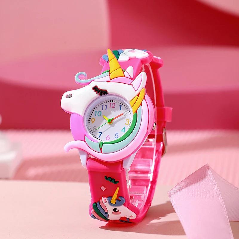 2024 New Lovely Silicone Band Kids Watches Boys Girl Watche - Unik Store