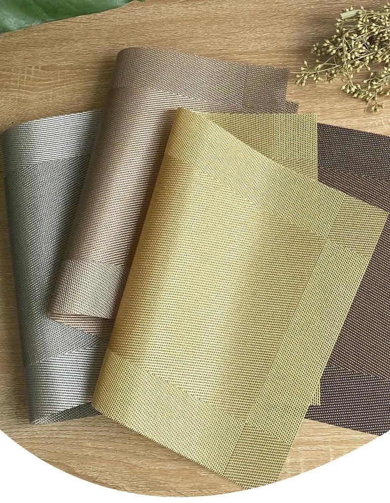 Style Western Dinner Mat Pvc Placemat Hotel Heat Proof - Product | European Plastic (View 8)