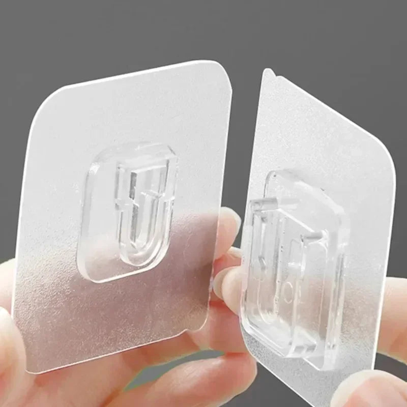 Double Sided Self Adhesive Hook Traceless Wall - Uncategorized | 2Pcs Adhesive (View 8)