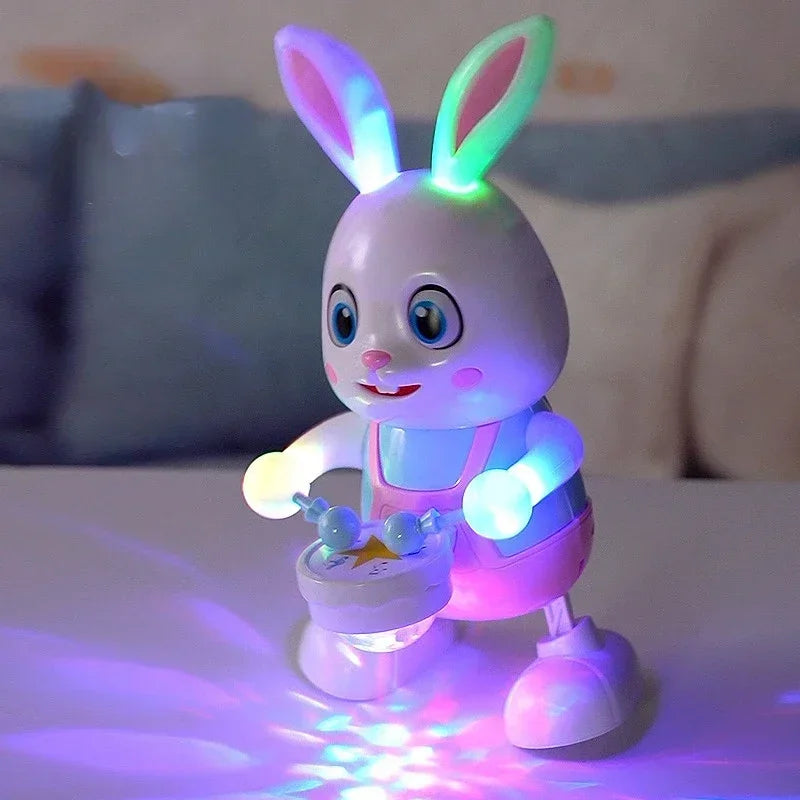 Robot Rabbit Dancing Sing Song Electronic Bunny Music - Home & Garden > Lighting