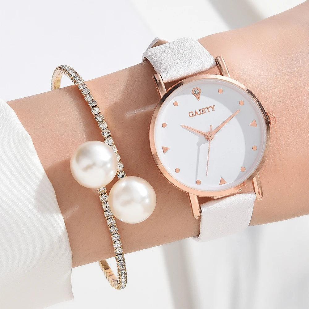 Women Watch Set Luxury Fashion Colourful - Unik Store