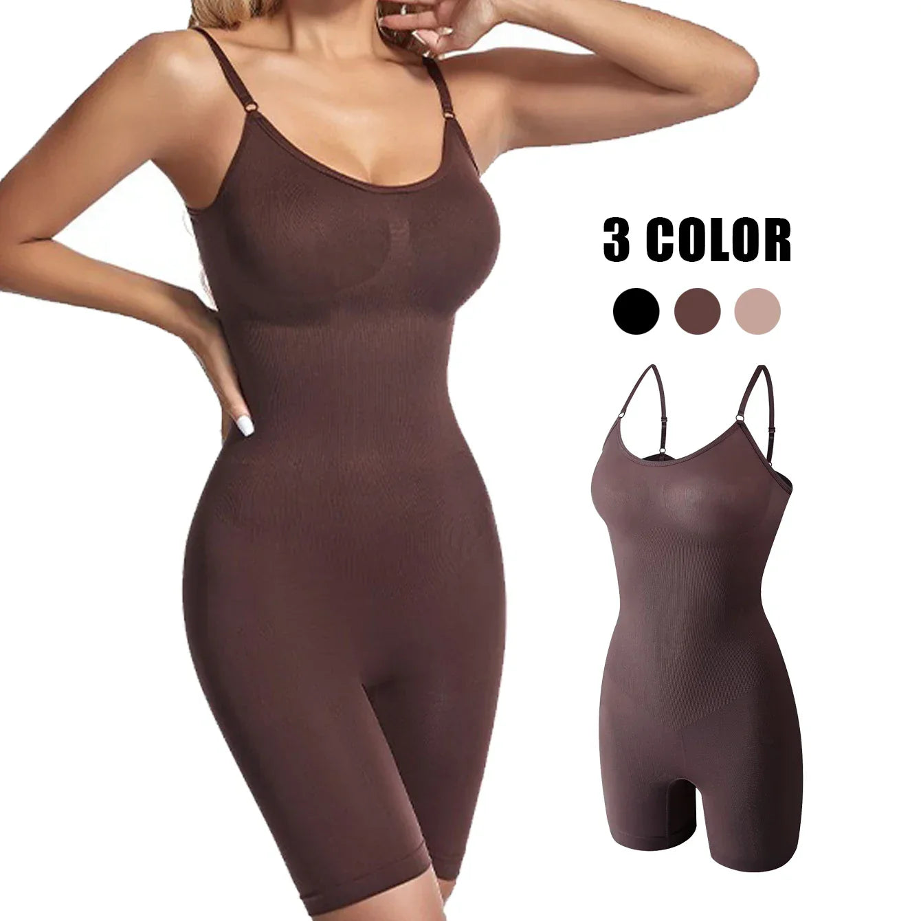 Women Bodysuit Sexy Shapewear Tummy Control Boxer - Product | Bodysuit Sexy