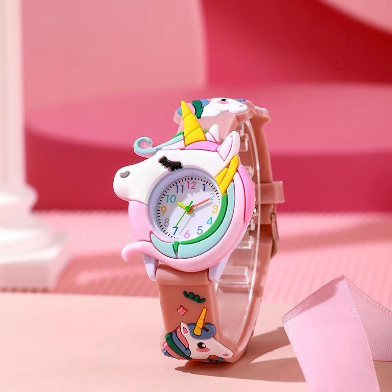 2024 New Lovely Silicone Band Kids Watches Boys Girl Watche - Unik Store