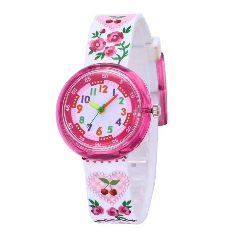 kids quartz watches for student boys girls clock - Unik Store