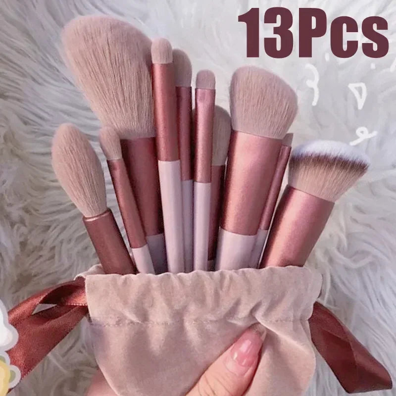 Pcs Makeup Brushes Set Eye Shadow Foundation Women - Face Mirrors | Brushes Care