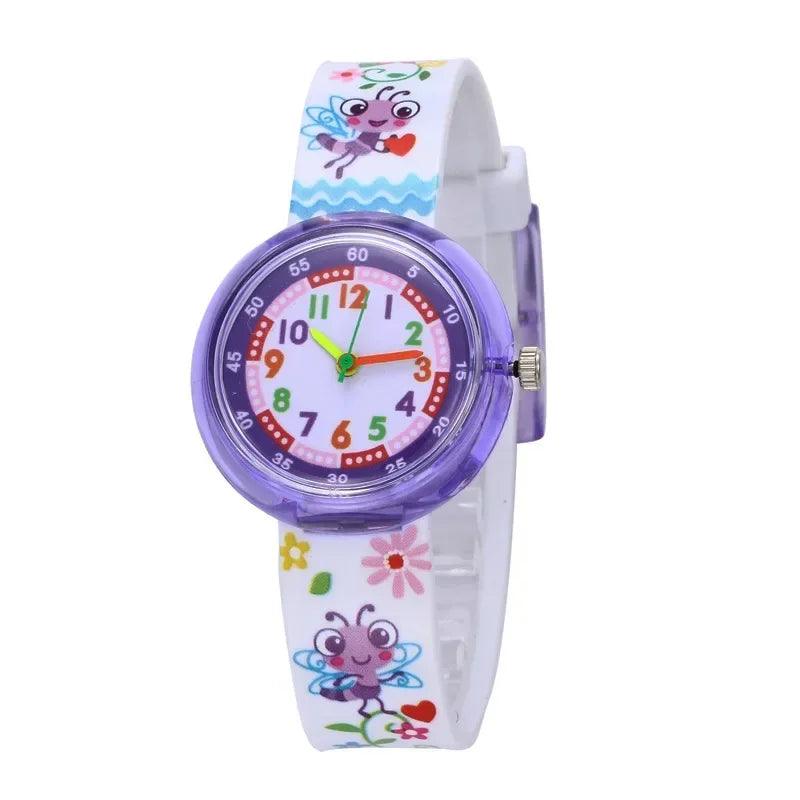 kids quartz watches for student boys girls clock - Unik Store