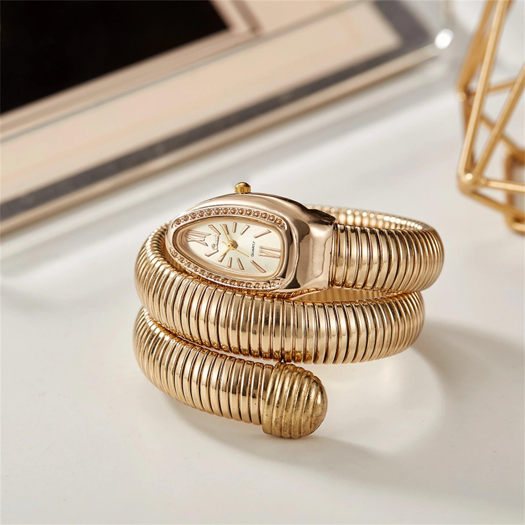 Fashion avantgarde Snake Watches for Women - Unik Store