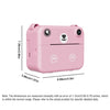 Multi functional children's camera is a must-have Halloween gift. The camera can print instantly and is a portable small camera