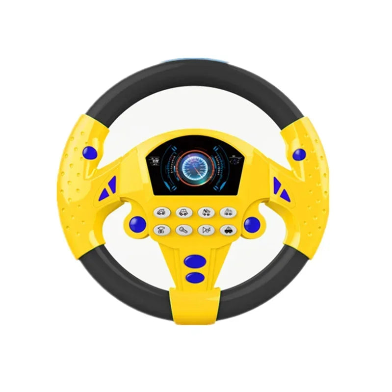 Eletric Simulation Steering Wheel Toy Light Sound Baby - Home & Garden > Lighting | Collar (View 18)
