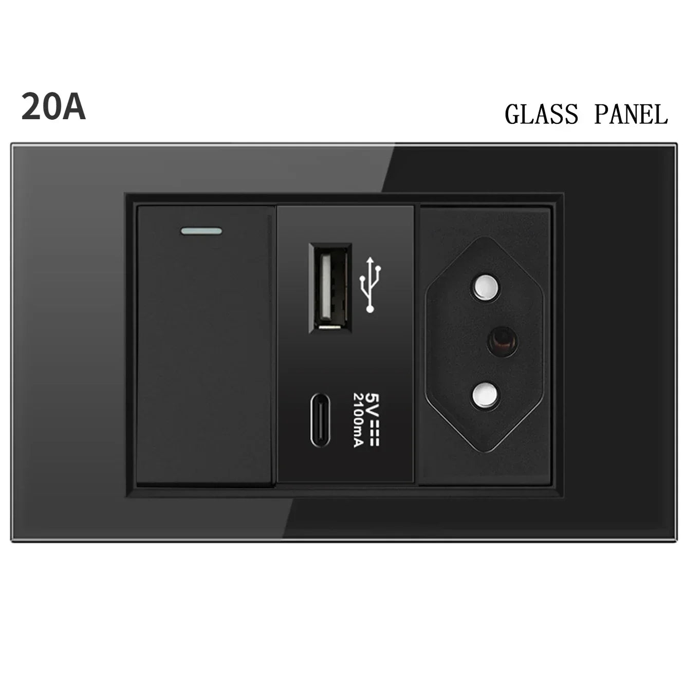 Brazil Wall Socket Usb | 20a Charger Dock Stand - Electronics > Power | Brazil Model (View 2)