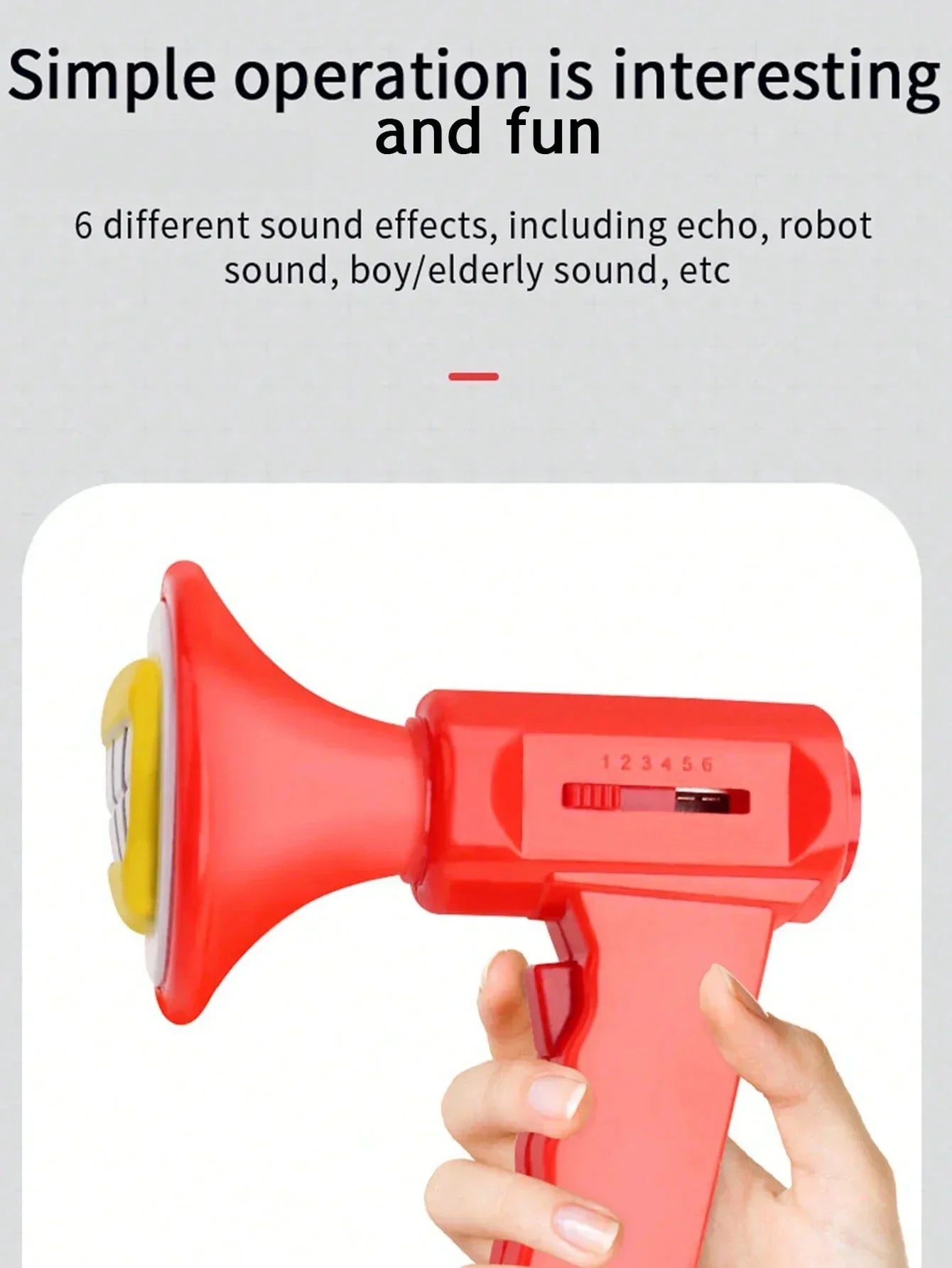 Childrens Voice Changer Loudspeaker Toy Electric