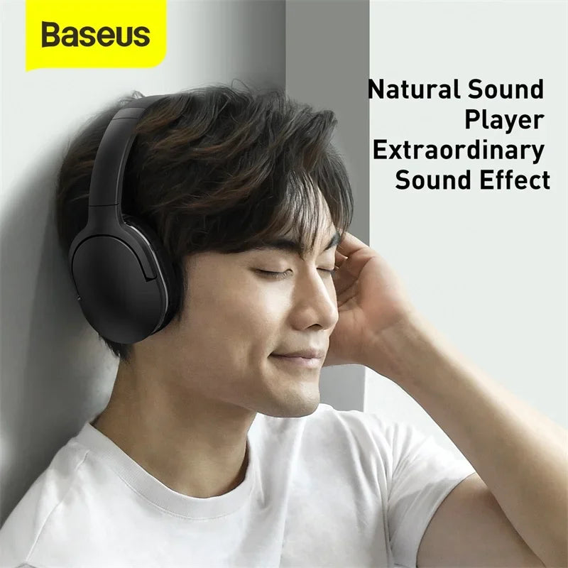 Baseus D02 Bluetooth Headphones Hifi Stereo Earphones - Wireless Bluetooth Headphones | Baseus D02 Pro Bluetooth (View 3)