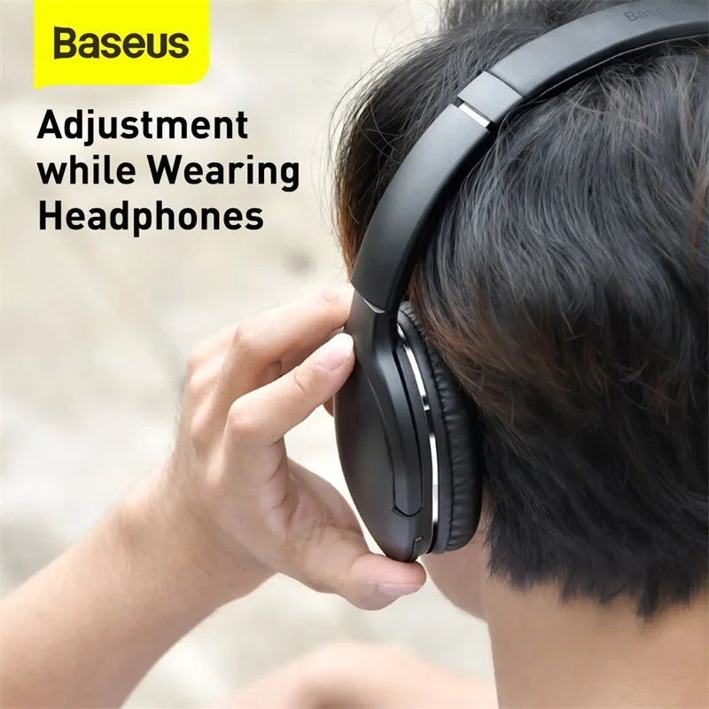 Baseus D02 Bluetooth Headphones Hifi Stereo Earphones - Wireless Bluetooth Headphones | Baseus D02 Pro Bluetooth (View 2)