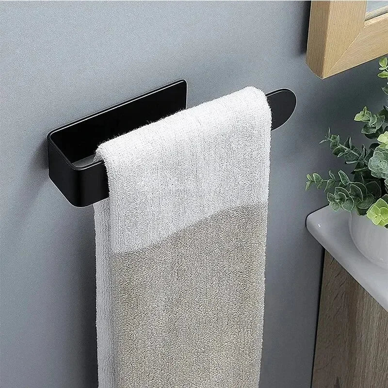 Towel Rack Non Punched Bathroom | Dock Stand Tool - Home & Garden > Storage & Organization | Non-Punched Rack (View 2)