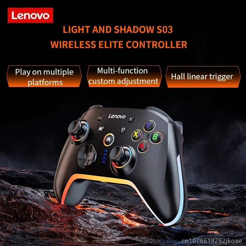 Lenovo S03 Gamepad Bluetooth Gaming Controller - Apparel & Accessories | Bluetooth Device (View 2)