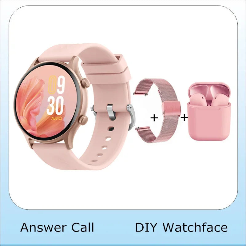 Smartwatch Women Girls Bluetooth Call | Adapter - Blood Glucose Control Solution | Accessory Bluetooth