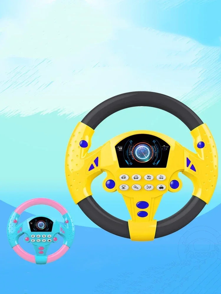 Eletric Simulation Steering Wheel Toy Light Sound Baby - Home & Garden > Lighting | Collar (View 12)